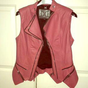 Dawn Levy Leather Vest